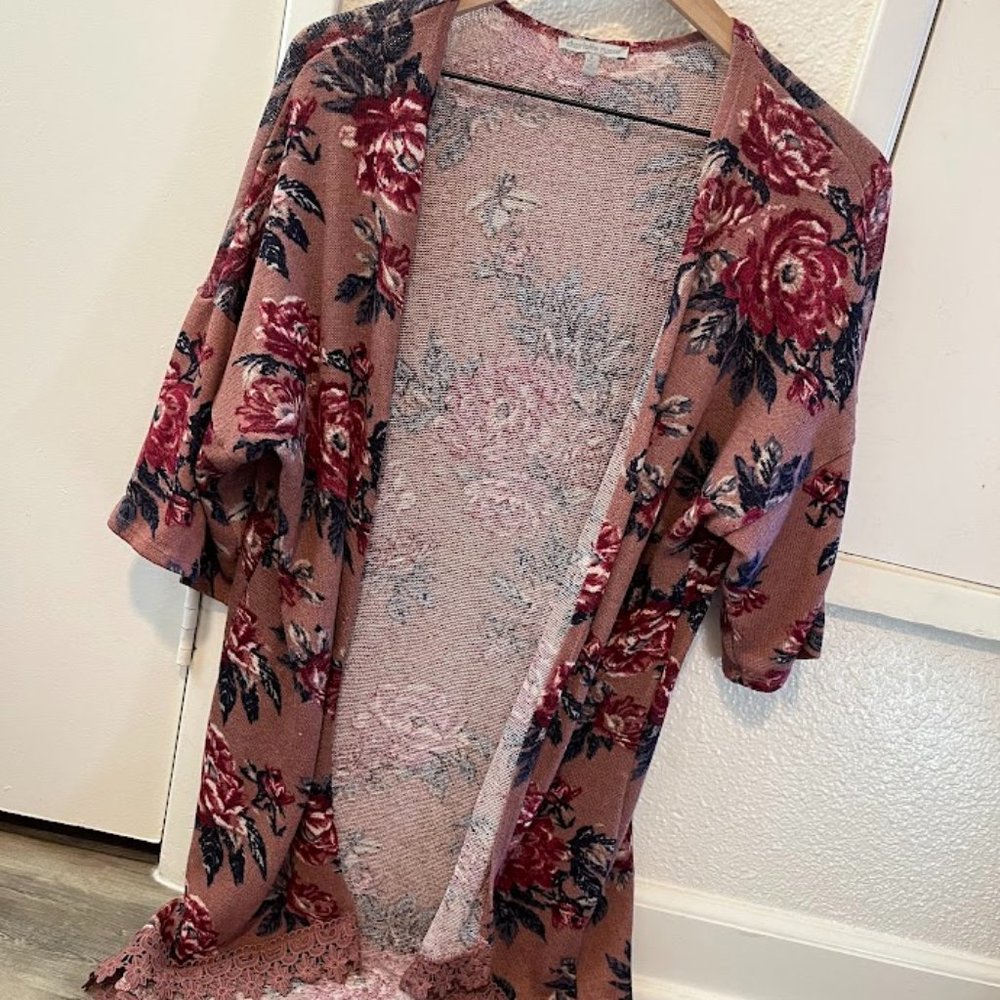 Chalotte Russe small mid sleeve sweater floral